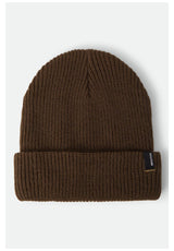 Brixton Heist Gorro walnut-brown – Vista frontal