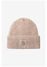Carhartt WIP Anglistic Beanie Beanie speckledfleurdesel – Front view