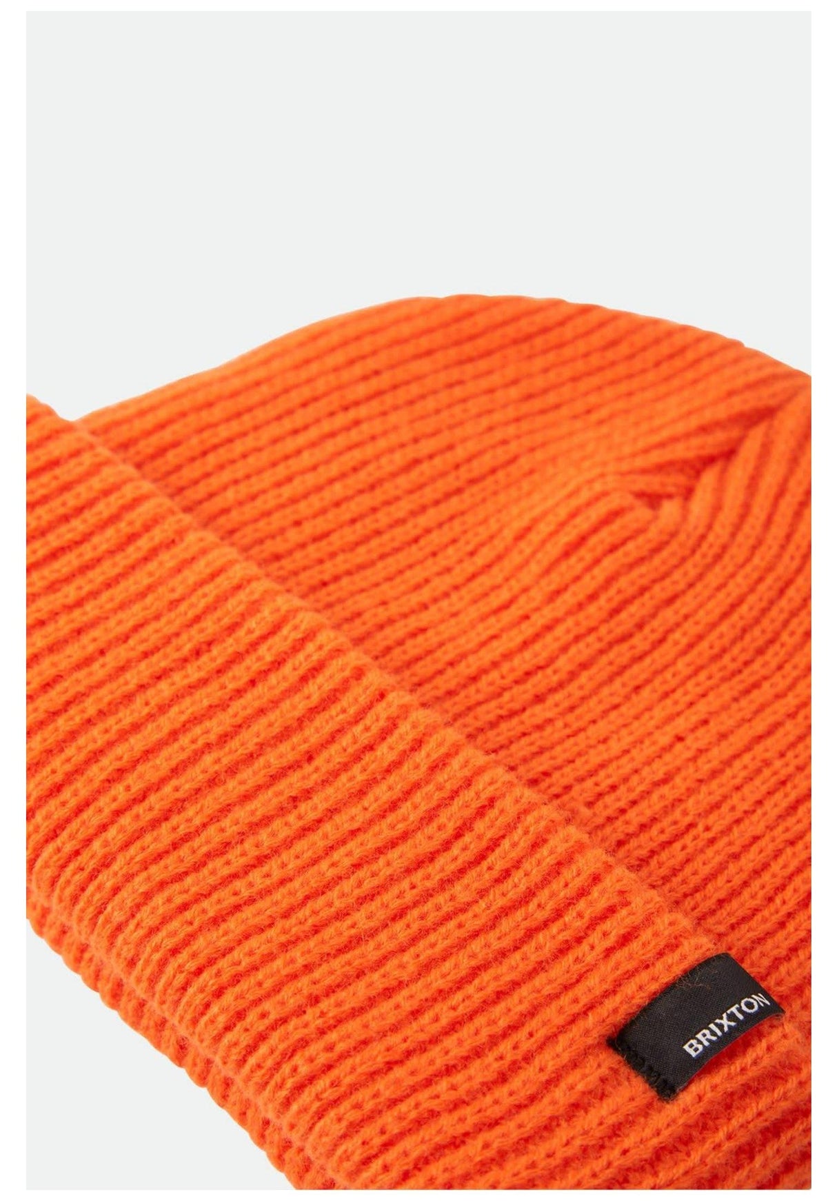 Brixton Heist Chunky Bonnet bright-orange – Vue de dos