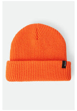 Brixton Heist Chunky Bonnet bright-orange – Vue de face