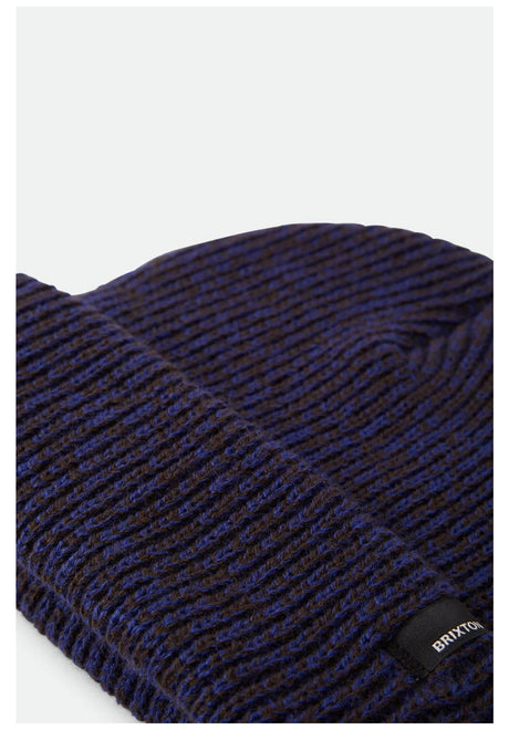 Brixton Heist Chunky Muts marlednavy-caramel – Achteraanzicht