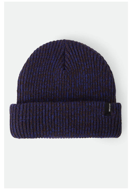 Brixton Heist Chunky Muts marlednavy-caramel – Vooraanzicht