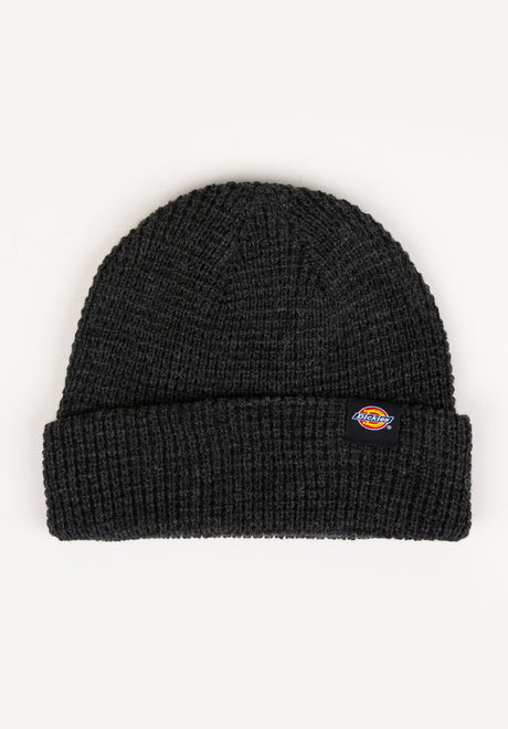 Dickies Woodworth Waffle Beanie black – Front view