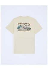 Billabong Range Camiseta oatmeal – Vista frontal