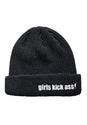 Girls Kick Ass black Vorderansicht