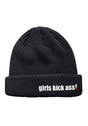 Girls Kick Ass black Vorderansicht