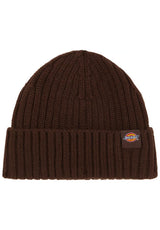 Dickies Lockwood Beanie chocolatebrown – Front view