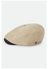 Brixton Brood Cappello khaki-stripe-washedblack – Vista posteriore