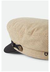 Brixton Fiddler Cappello khaki-stripe-washedblack – Vista di dettaglio 1