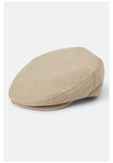Brixton Hooligan Hat khaki-stripe-washedblack – Set forfra