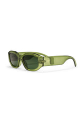 CHPO Brooklyn Solbrille forestgreen-green – Set forfra