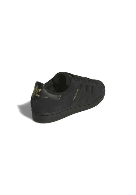 adidas-skateboarding Superstar ADV Mens Shoes coreblack-coreblack-goldmetallic – Back view