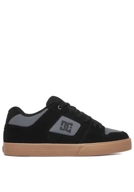 DC Shoes Pure Scarpe da uomo black-grey-gum – Vista frontale