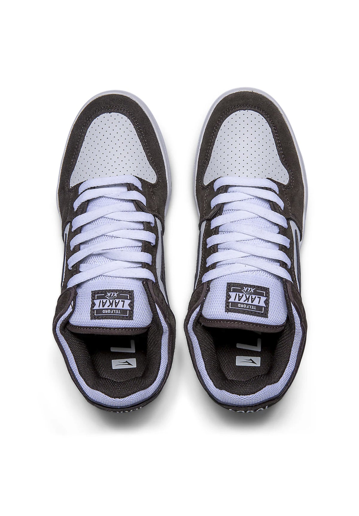 Lakai Telford Sko Mænd chocolate-white – Detaljevisning 1