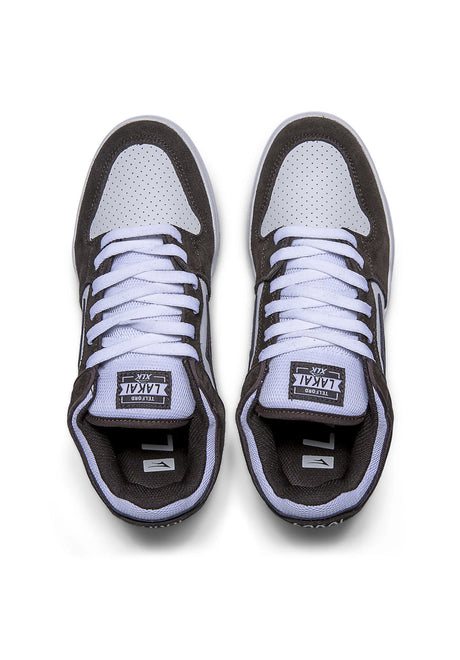 Lakai Telford Zapatillas para chicos chocolate-white – Vista de detalle 1