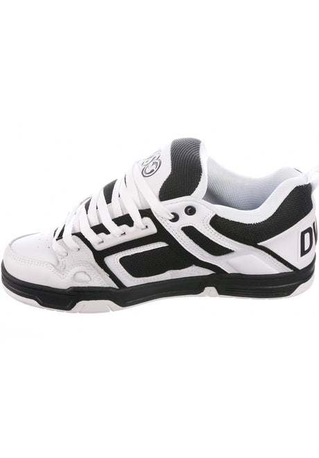 DVS Comanche Schoen heren white-black-white – Bovenaanzicht