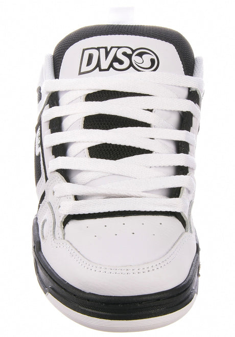 DVS Comanche Schoen heren white-black-white – Achteraanzicht