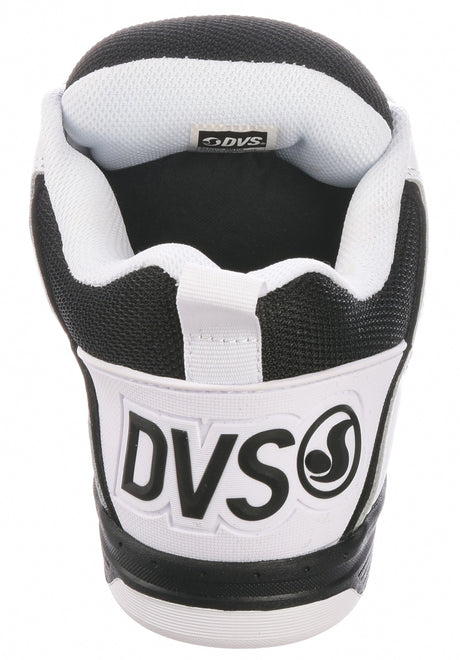 DVS Comanche Schoen heren white-black-white – Zijaanzicht