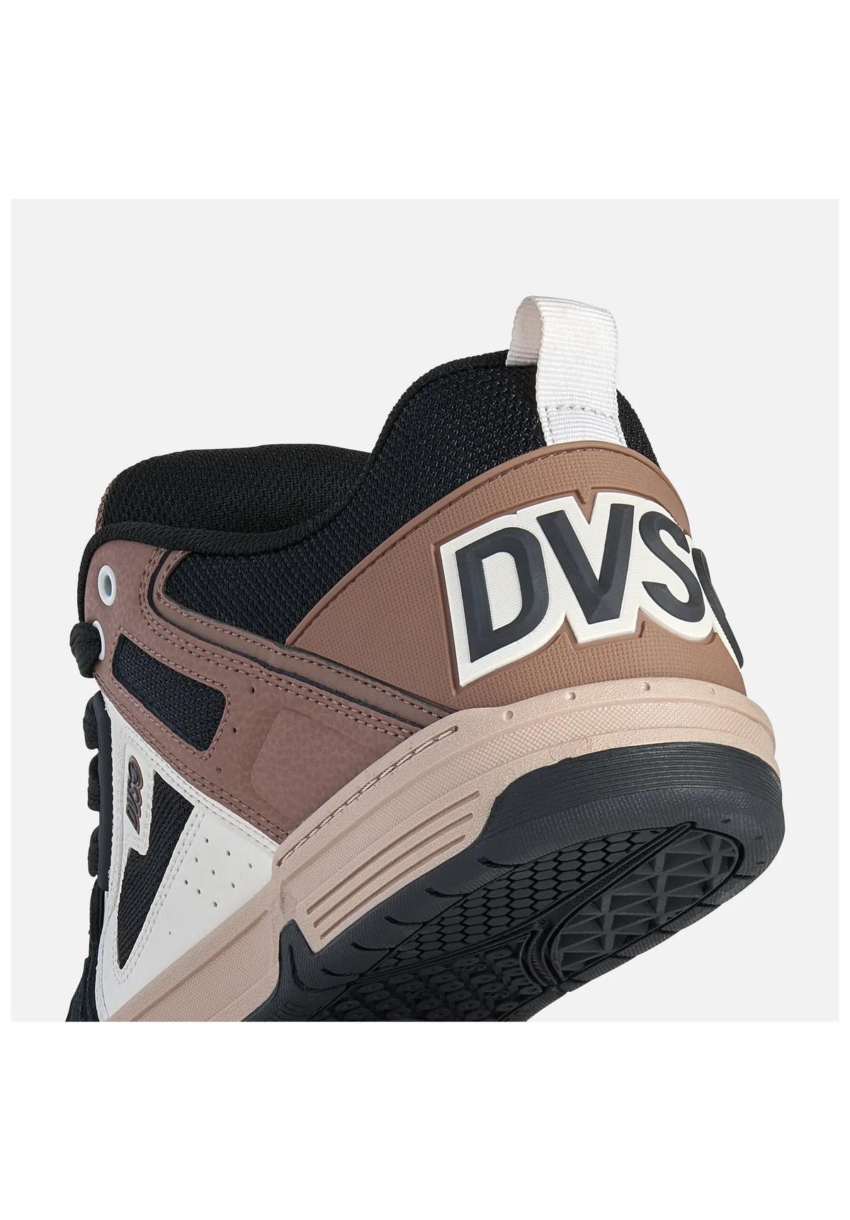 DVS Comanche Sko Mænd black-taupe-brown – Set bagfra