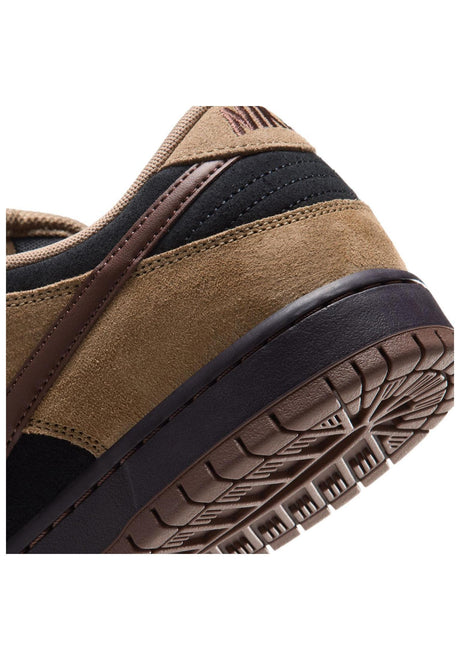 Nike SB Dunk Low Pro Sko Mænd filbert-chocolate-black-burgundy – Set fra siden