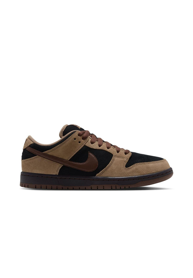 Dunk Low Pro filbert-chocolate-black-burgundy Vorderansicht