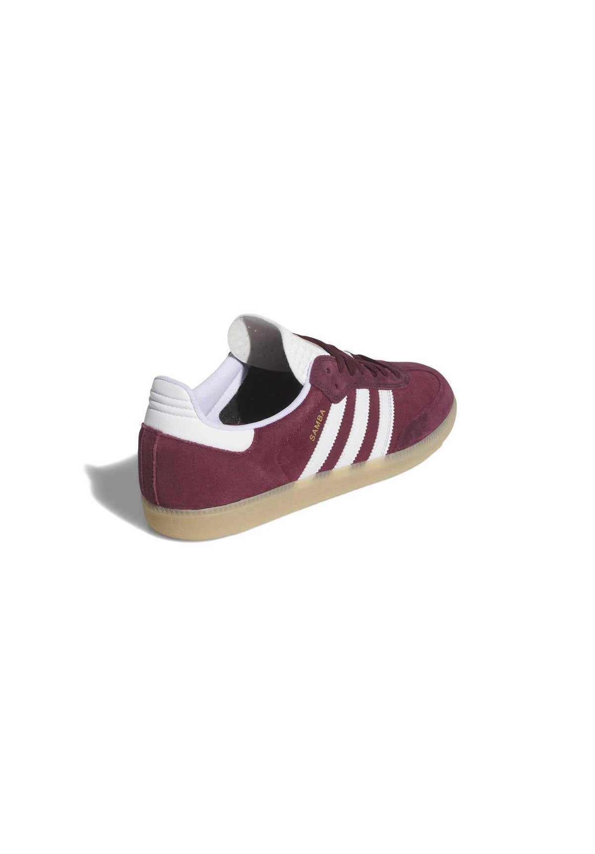 adidas-skateboarding Samba ADV Zapatillas para chicos shadowred-ftwwhite-maroon – Vista trasera