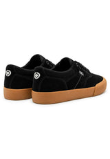 C1RCA Elston Mens Shoes black-gum – Back view