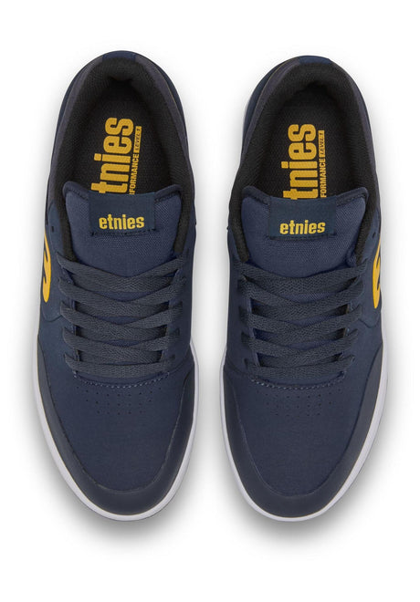 etnies Marana x Michelin Schoen heren navy-yellow – Detailweergave 1