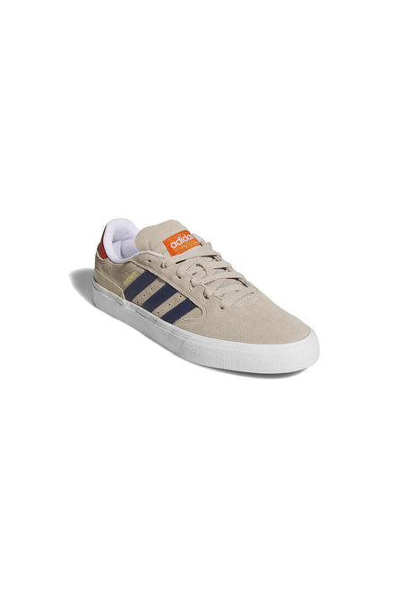 adidas-skateboarding Busenitz Vulc II Mens Shoes wonderbeige-darkblue-collegiateorange – Front view