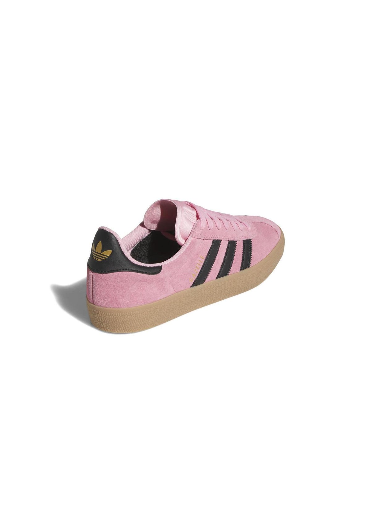 adidas-skateboarding Gazelle ADV Sko Mænd coreblack-lightpink-gum – Set bagfra
