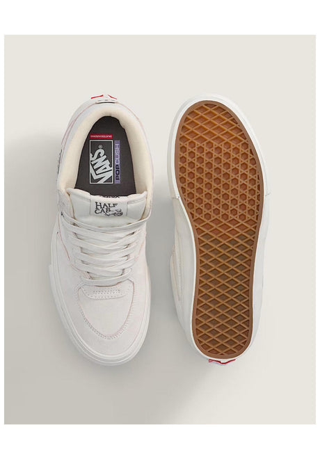 Vans Skate Half Cab Schoen heren marshmallow – Detailweergave 1