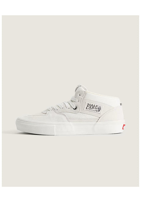 Vans Skate Half Cab Schoen heren marshmallow – Vooraanzicht