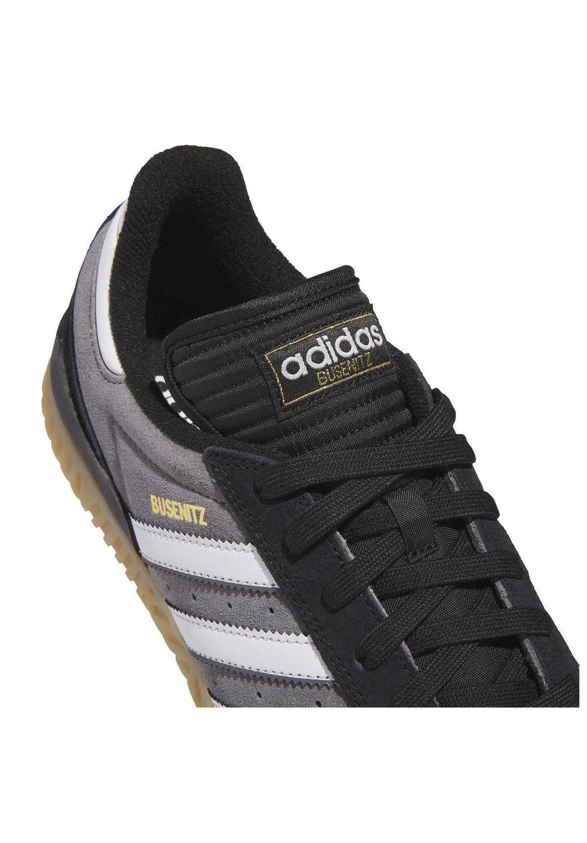 adidas-skateboarding Busenitz Indoor Super Mens Shoes coreblack-white-grey – Side view