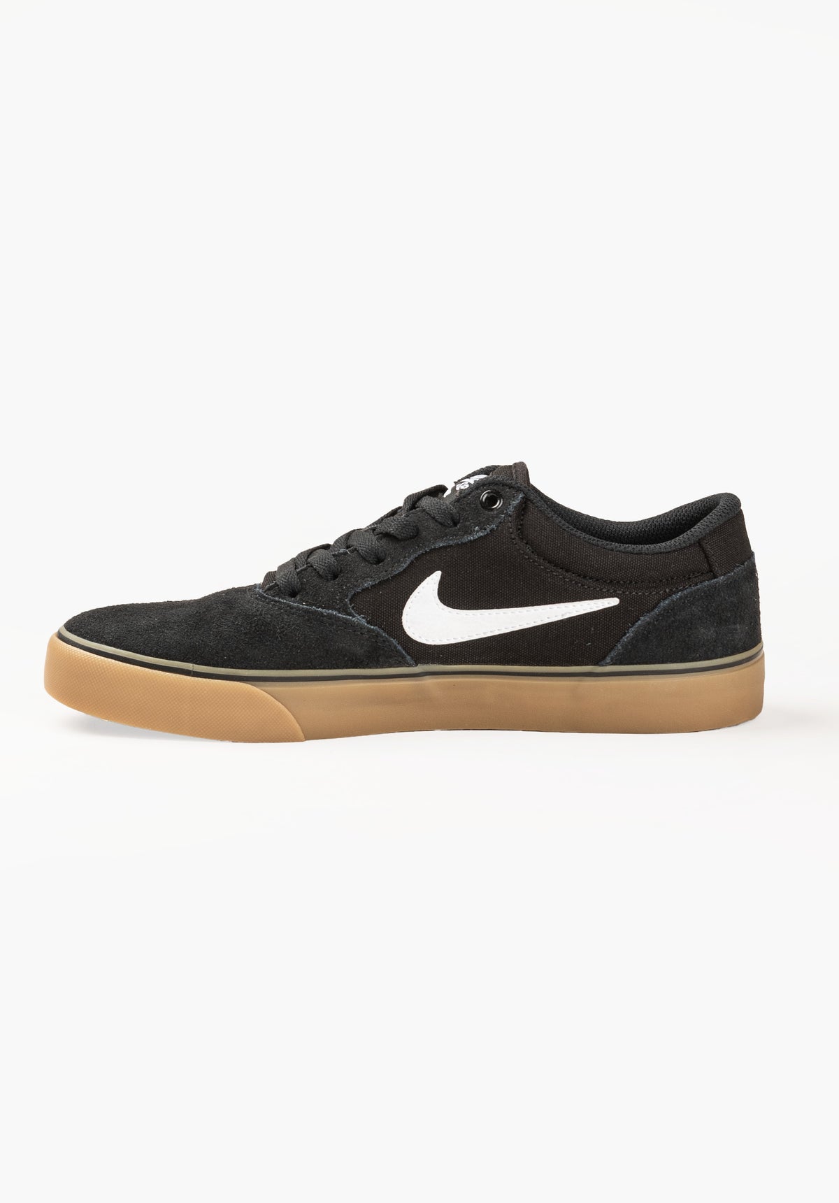 Nike SB Chron 2 Sko Mænd black-white-gum – Set oppefra