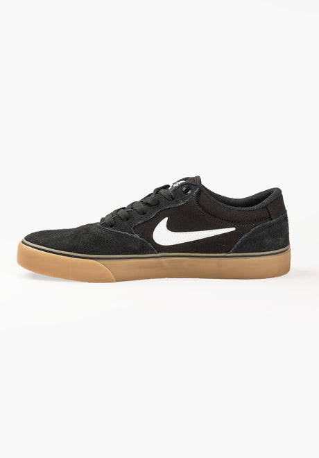 Nike SB Chron 2 Sko Mænd black-white-gum – Set oppefra