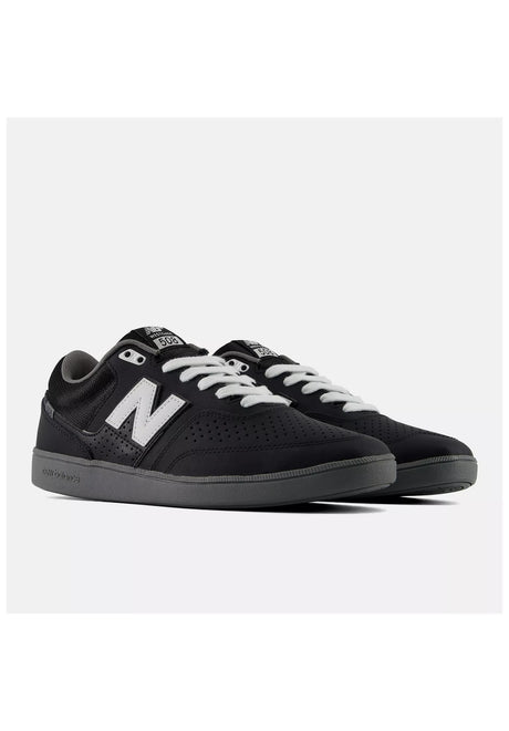 New Balance Numeric 508 Brandon Westgate Scarpe da uomo black-white-grey – Vista posteriore