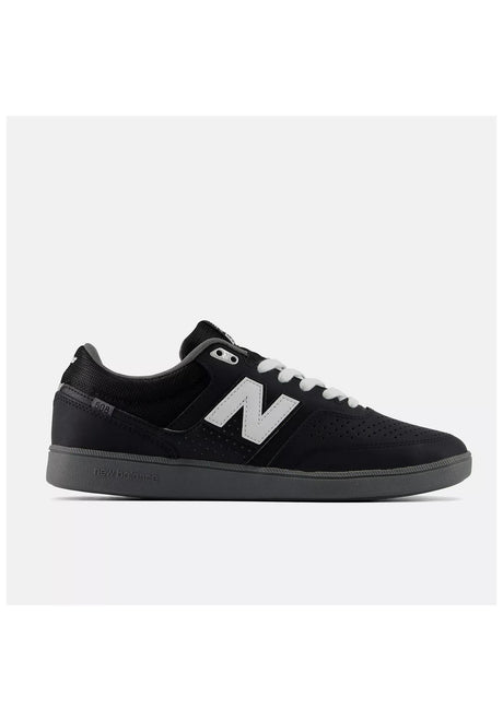New Balance Numeric 508 Brandon Westgate Scarpe da uomo black-white-grey – Vista frontale