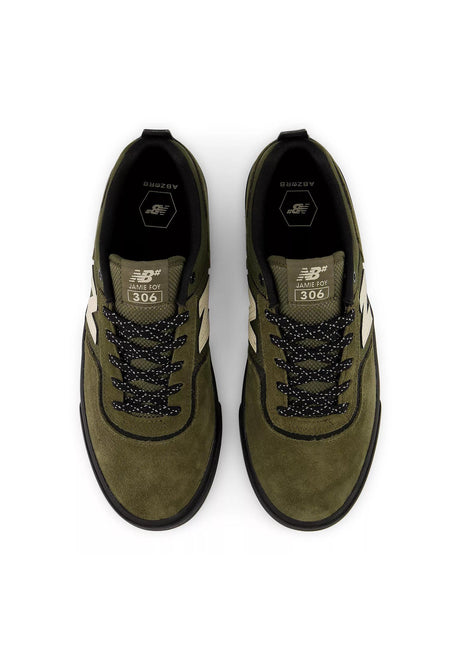 New Balance Numeric 306 Jamie Foy Chaussures Homme olive-black – Vue de détail 1
