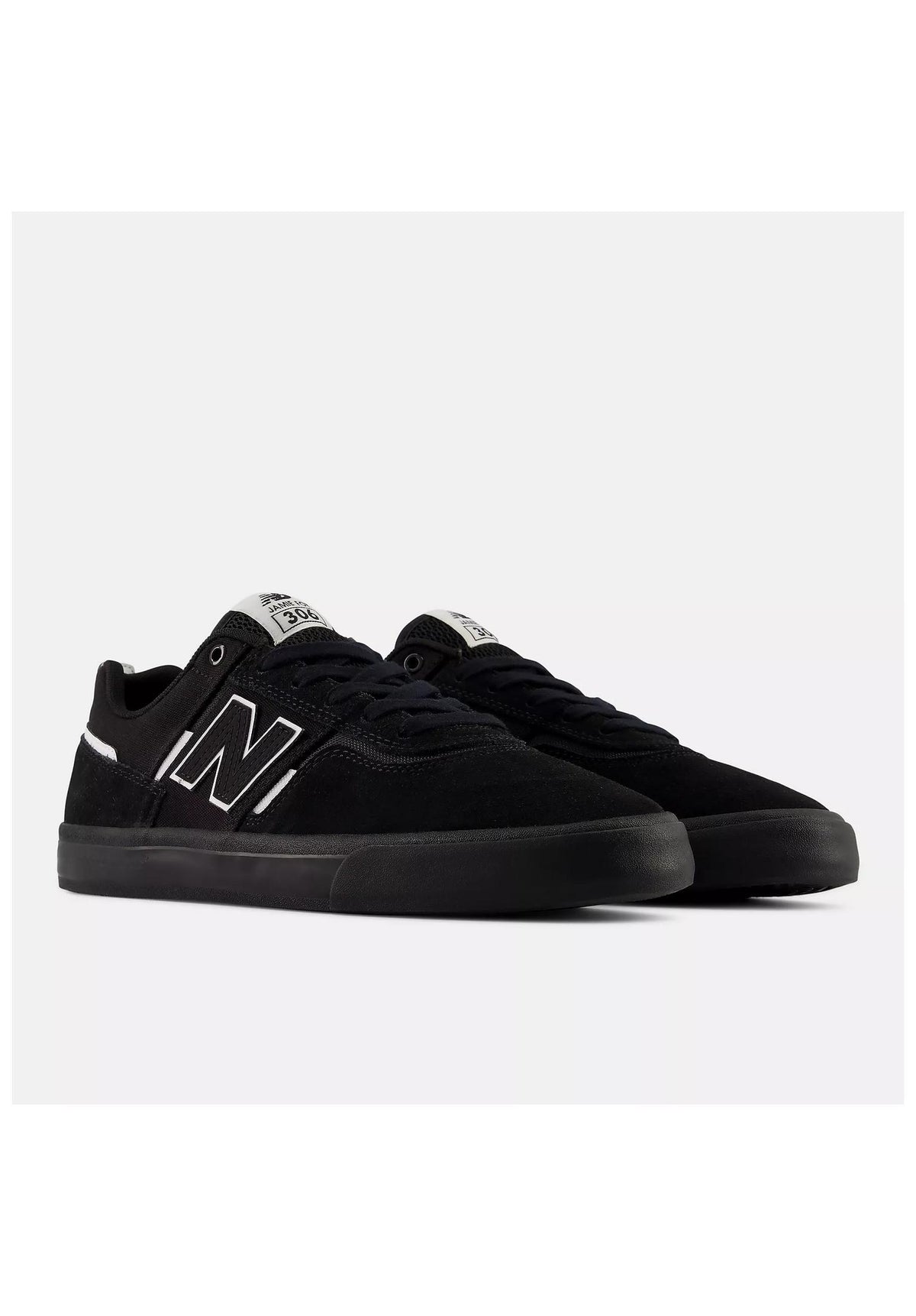 New Balance Numeric 306 Jamie Foy Sko Mænd black-black-white – Set bagfra