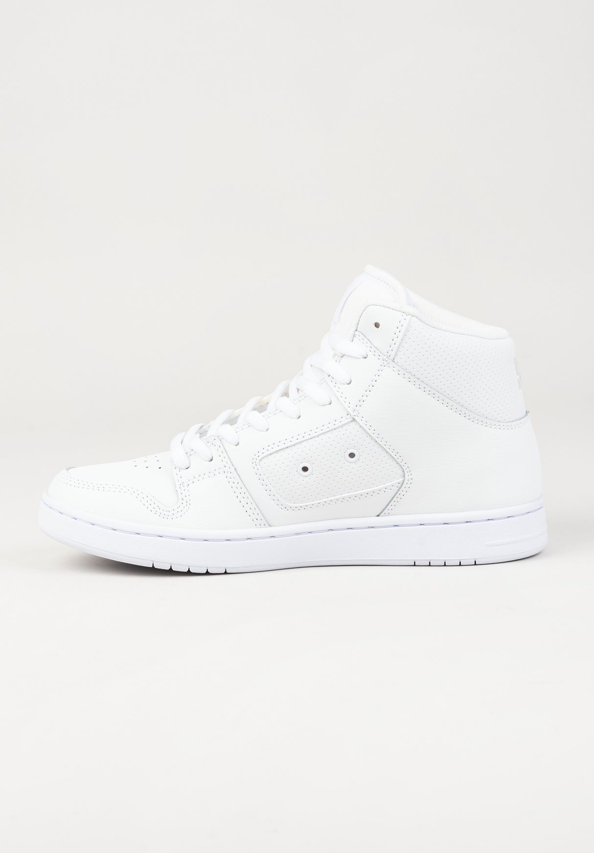 DC Shoes Manteca 4 Hi Sko Mænd white-white-battleship – Set oppefra