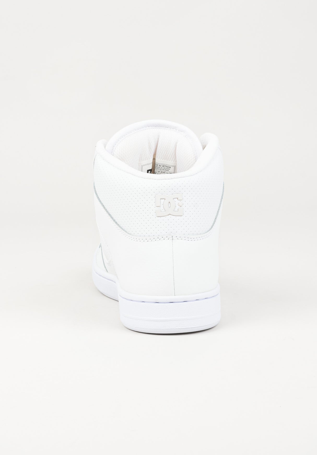 DC Shoes Manteca 4 Hi Sko Mænd white-white-battleship – Set fra siden