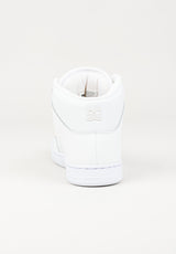 DC Shoes Manteca 4 Hi Sko Mænd white-white-battleship – Set fra siden