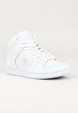 DC Shoes Manteca 4 Hi Sko Mænd white-white-battleship – Set forfra