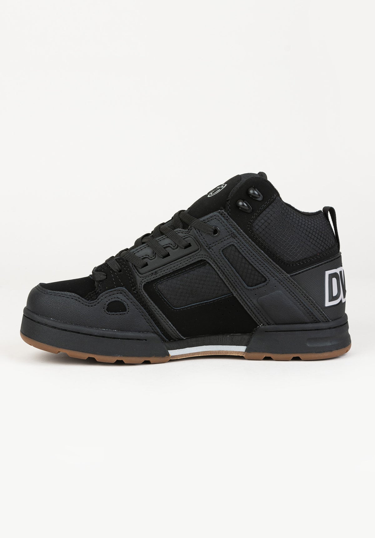DVS Comanche Boot Sko Mænd black-reflective-charcoal-leather – Set oppefra