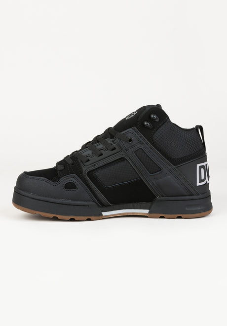 DVS Comanche Boot Sko Mænd black-reflective-charcoal-leather – Set oppefra