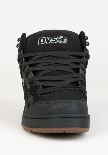 DVS Comanche Boot Sko Mænd black-reflective-charcoal-leather – Set bagfra