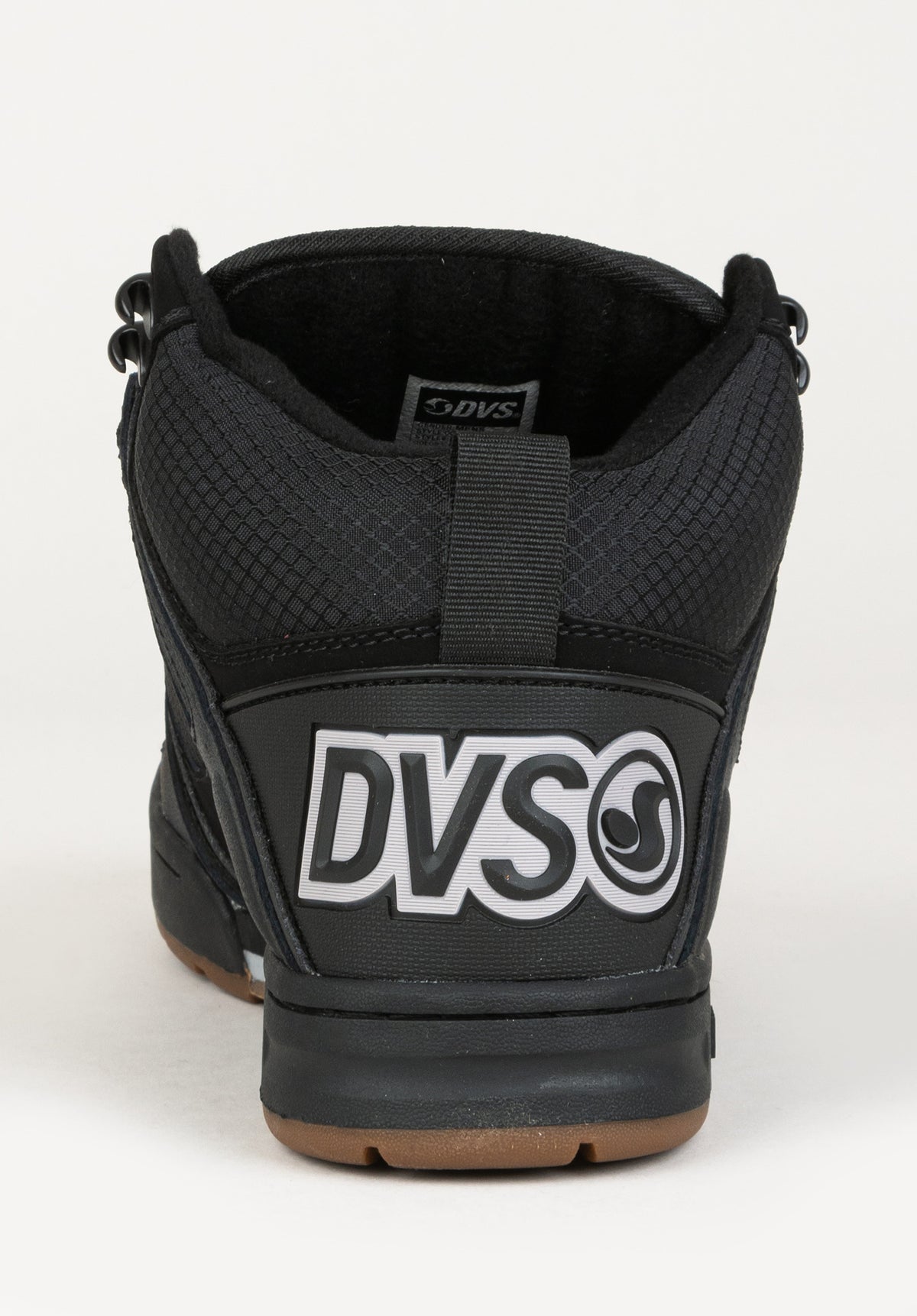 DVS Comanche Boot Sko Mænd black-reflective-charcoal-leather – Set fra siden