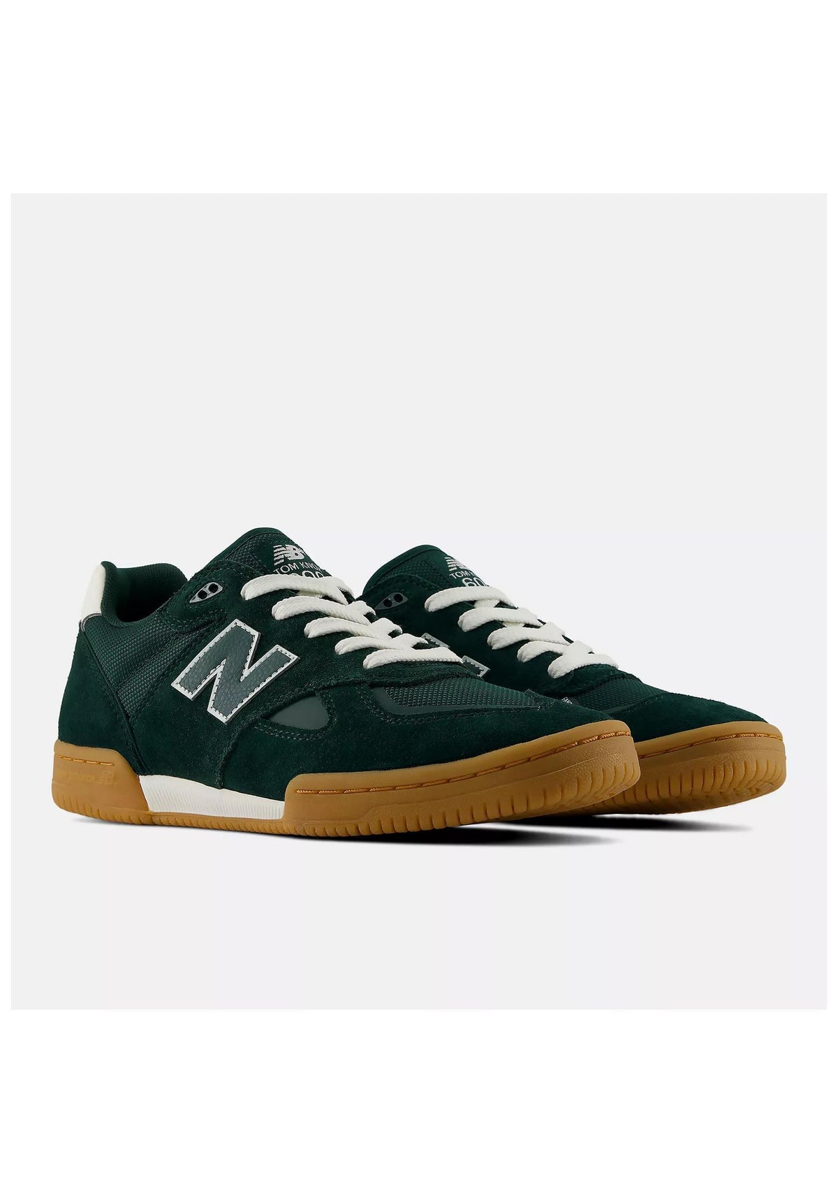 New Balance Numeric 600 Tom Knox Schoen heren forest-white – Achteraanzicht