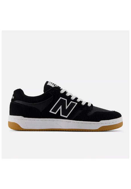 New Balance Numeric NM480 Chaussures Homme black-white – Vue de face