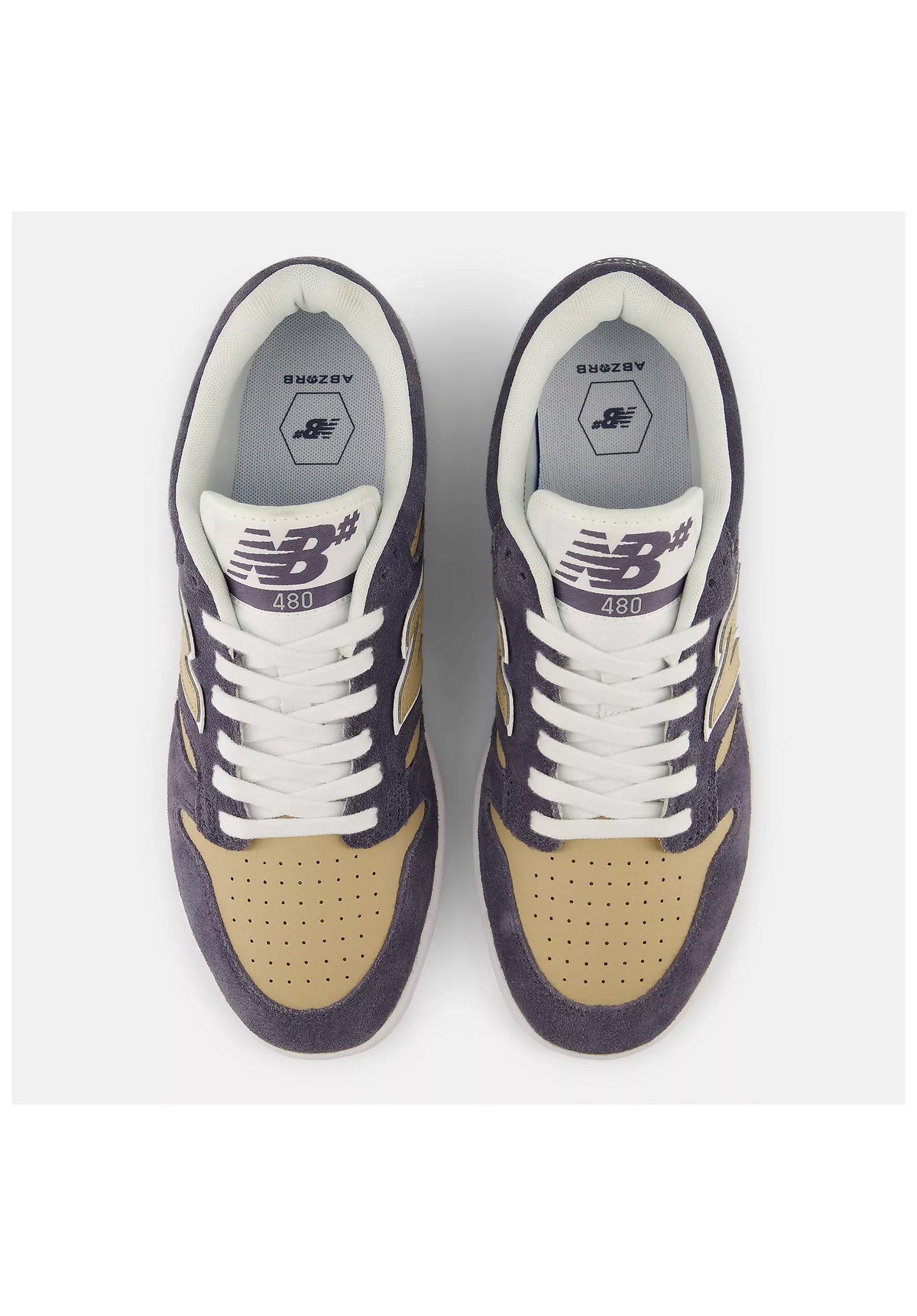 New Balance Numeric NM480 Chaussures Homme meteorite-tan – Vue de détail 2